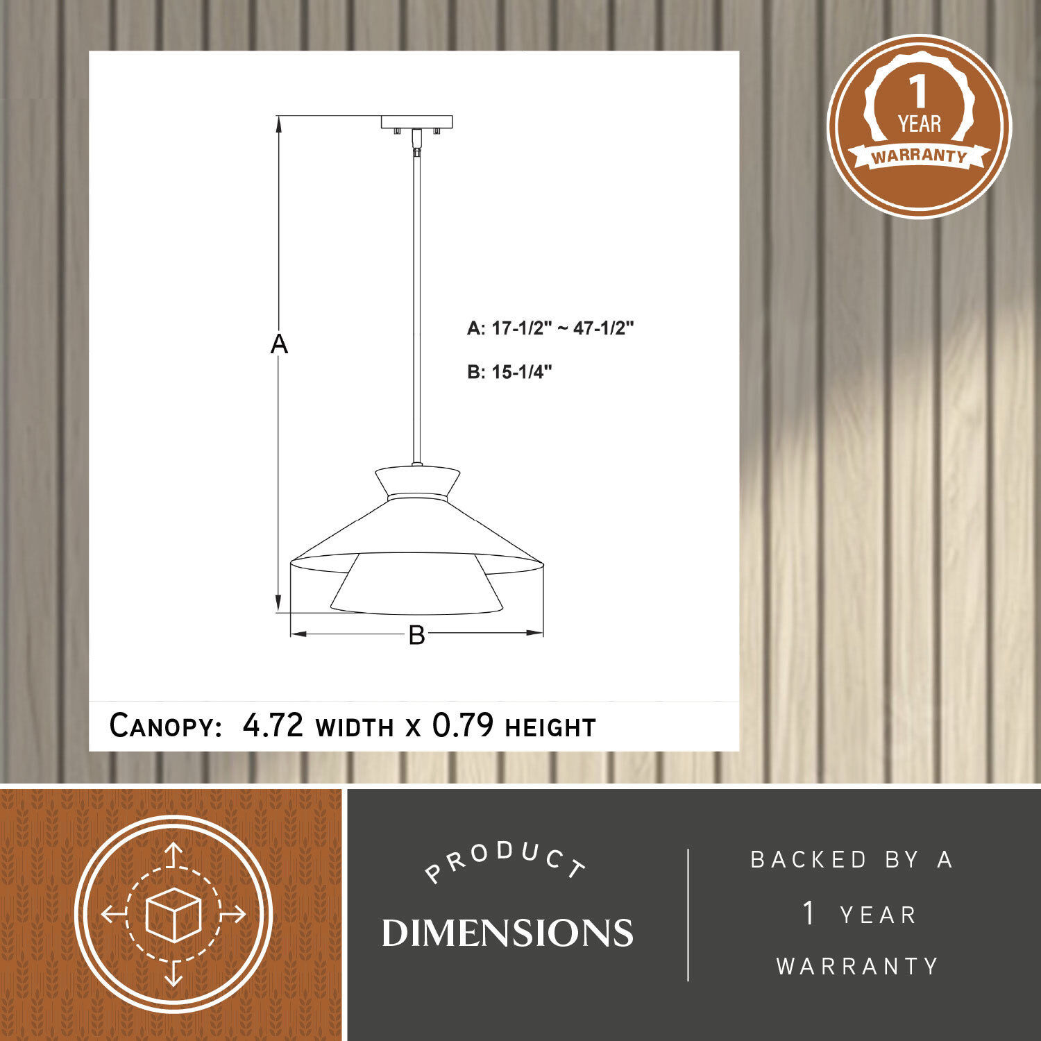 Loomis 1 Light 15.25 inch Matte Black Pendant Ceiling Light