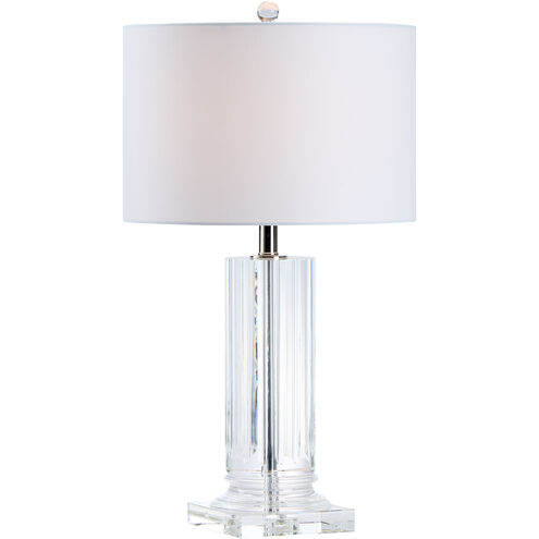 Glacier 19 inch 100.00 watt Clear Table Lamp Portable Light