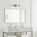 Sean Lavin Monterro 3 Light 21.75 inch Burnished Brass Vanity Light Wall Light
