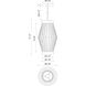 Alora Mood Hana 1 Light 8.38 inch Aged Gold Pendant Ceiling Light