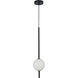 B&acirc;ton LED 6 inch Matte Black Pendant Ceiling Light