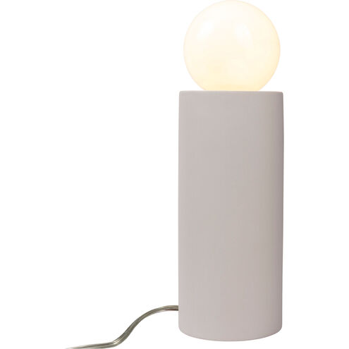 Portable 16.5 inch 60 watt Bisque Table Lamp Portable Light