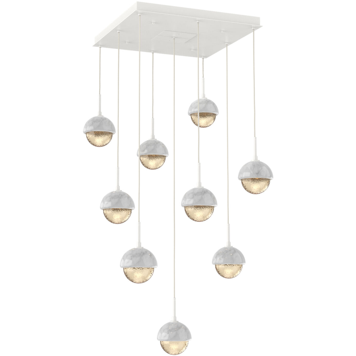 Cabochon 9 Light 27.80 inch Pendant