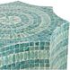 Starburst 19.7 inch Turquoise Stool, Starburst