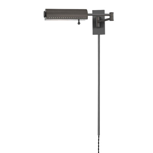 Hampshire 1 Light 29 inch Distressed Bronze Plug In Wall Sconce Wall Light