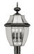 Monterey 3 Light 24 inch Black Outdoor Post Top Lantern