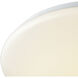 Kalona LED 15 inch White Flush Mount Ceiling Light