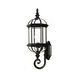 Dover 1 Light 22 inch Matte Black Exterior Wall Mount