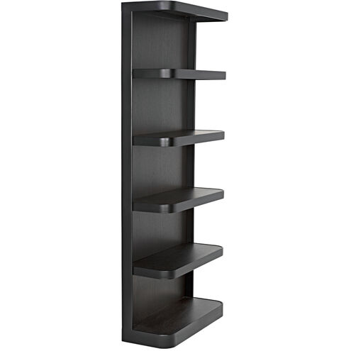 Dido Matte Black Bookcase