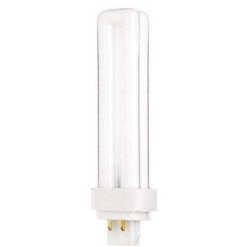 Lumos Compact Fluorescent T4 G24q-2 (4-Pin) G24q-2 18 watt 3500K Light Bulb, HyGrade