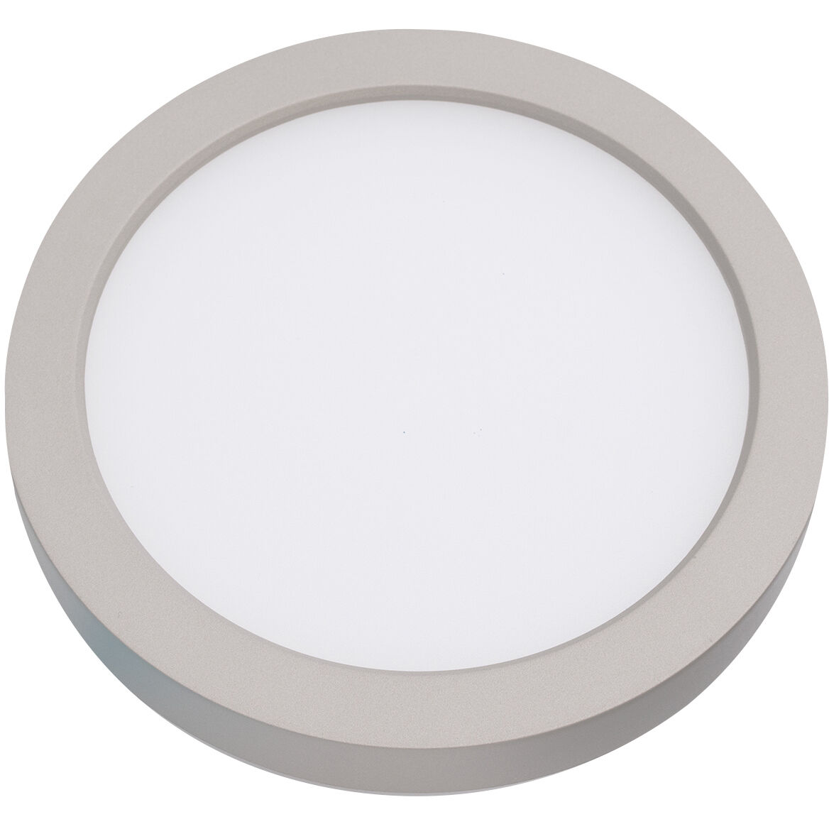 Round LED 5.25 inch Nickel Flush Mount Ceiling Light in 3500K, 1, WAC Limited