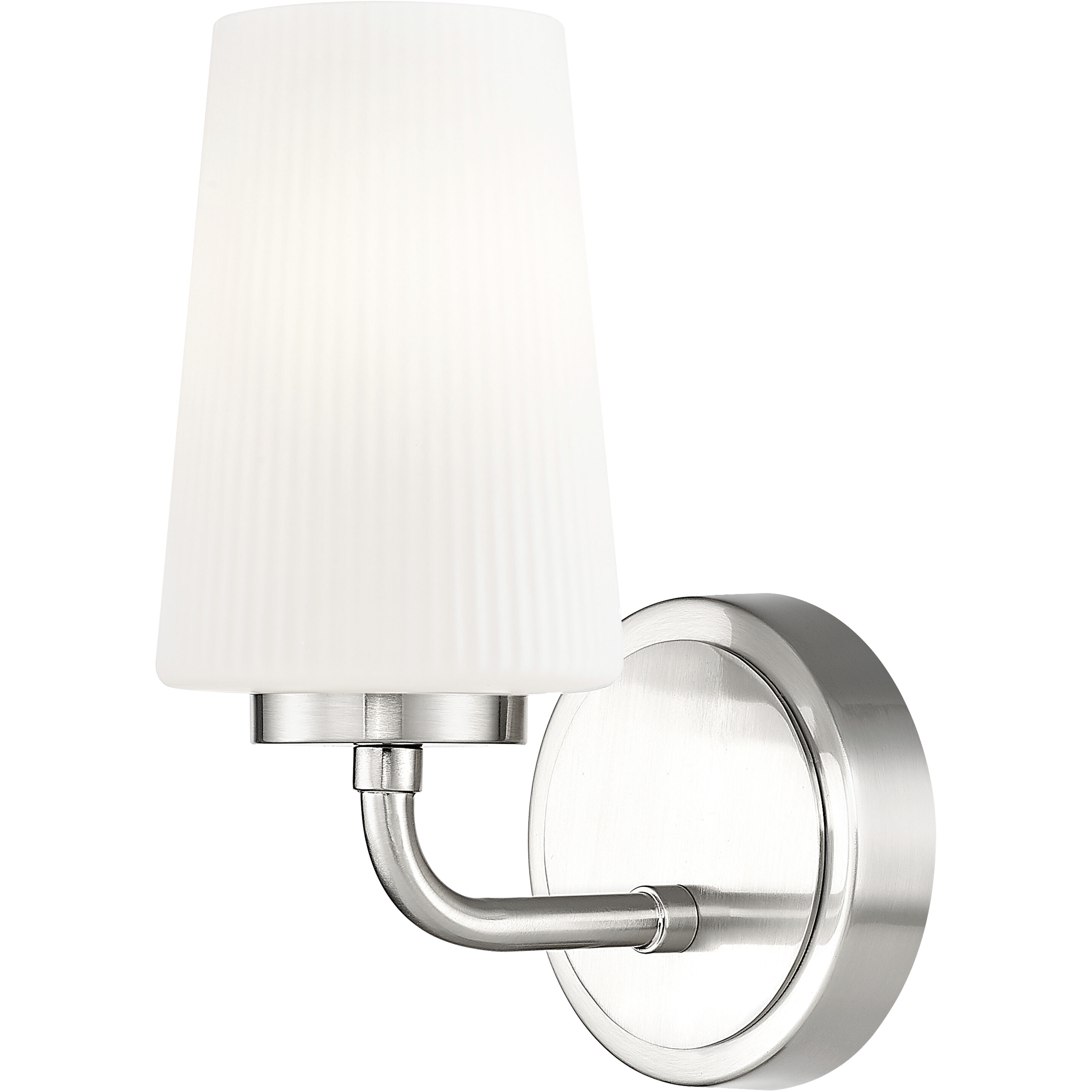 Montford Wall Sconce Wall Light in Brushed Nickel