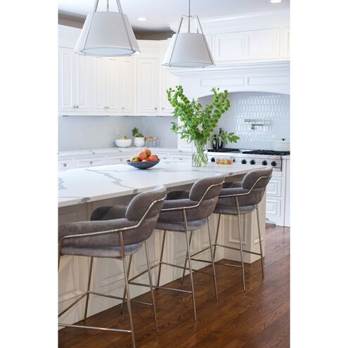 Fulton 3 Light 20 inch Polished Nickel Chandelier Ceiling Light