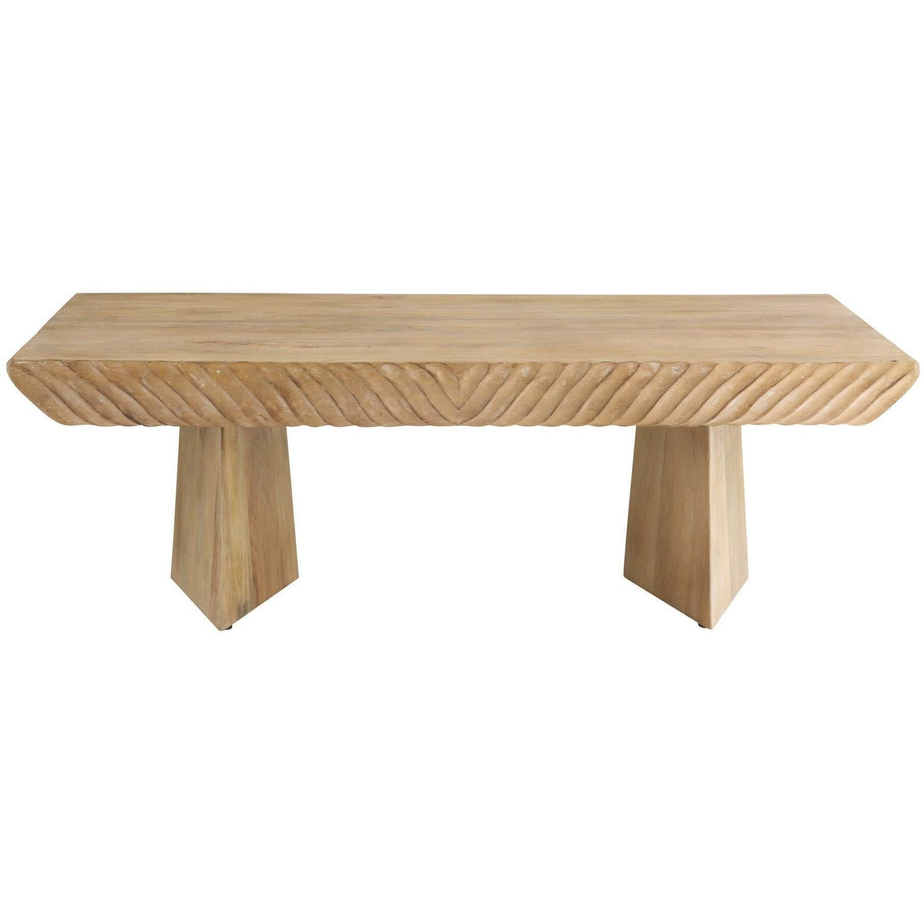 Jetson 51 X 29.5 inch Washed Tobacco Cocktail Table