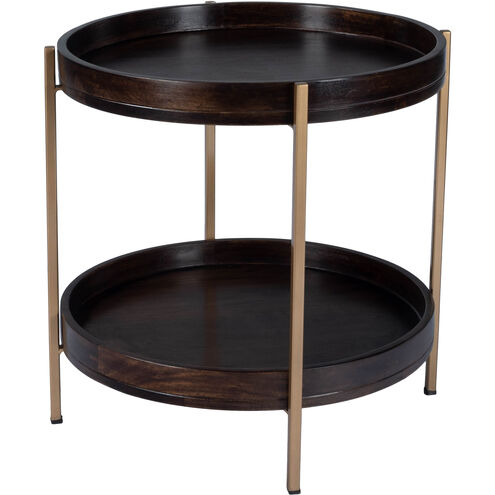 Damirra Wood & Metal End or Side Table