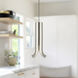 Husk LED 2 inch Polished Nickel Pendant Ceiling Light