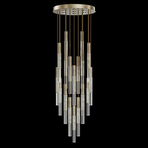 Antonia 25 Light 31 inch Gold Pendant Ceiling Light
