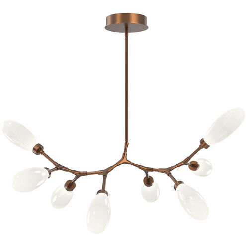 Fiori LED 51.9 inch Burnished Bronze Linear Pendant Ceiling Light, Modern Branch