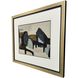Mot Juste / Saura Blue and Green and Neutral and Turquoise Framed Art