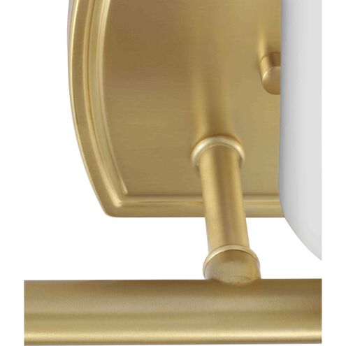 Adley 3 Light 23 inch Satin Brass Bath Vanity Light Wall Light