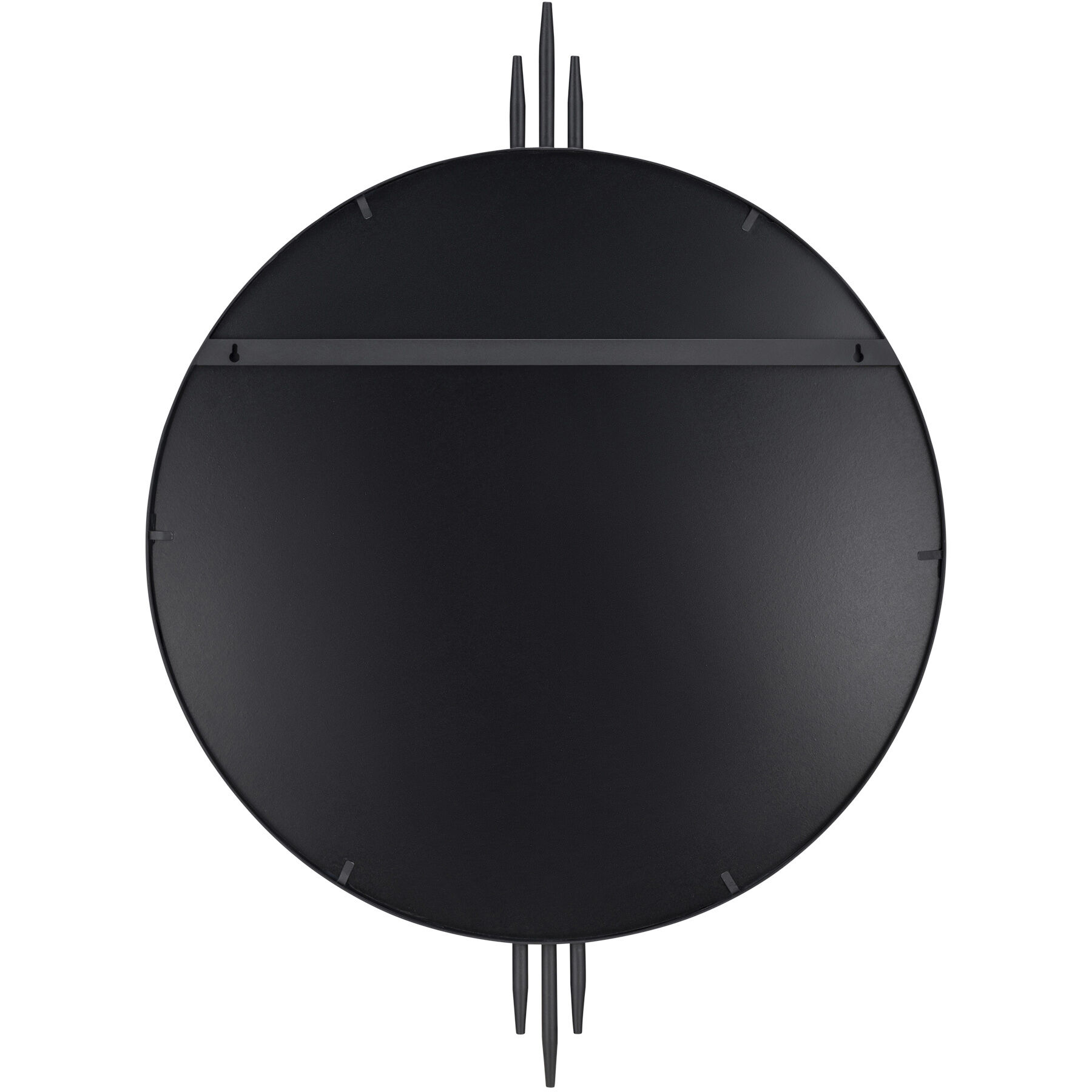 Propaganda 41 X 30 inch Black Wall Mirror