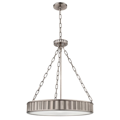 Middlebury 5 Light 21.5 inch Historic Nickel Pendant Ceiling Light