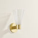 Alma 1 Light 6 inch Aged Brass Wall Sconce Wall Light