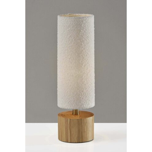 Brayden 18.5 inch 40.00 watt Natural Wood Table Lantern Portable Light