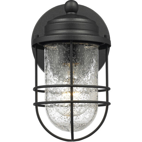 Seaport 1-Light Natural Black (UV) Outdoor Wall Lantern Sconce Seaport 1-Light Natural Black (UV) Outdoor Wall Lantern Sconce