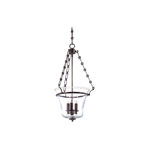Eaton 3 Light 12 inch Old Bronze Pendant Ceiling Light