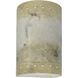 Ambiance Cylinder LED 5.75 inch Greco Travertine Wall Sconce Wall Light, Small
