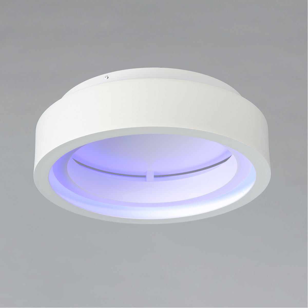 iCorona WiZ LED 17.75 inch Matte White Flush Mount Ceiling Light