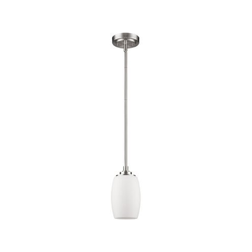 Sophia 1 Light 5 inch Satin Nickel Pendant Ceiling Light