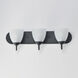 Axis 3 Light 24 inch Black Bath Vanity Wall Light
