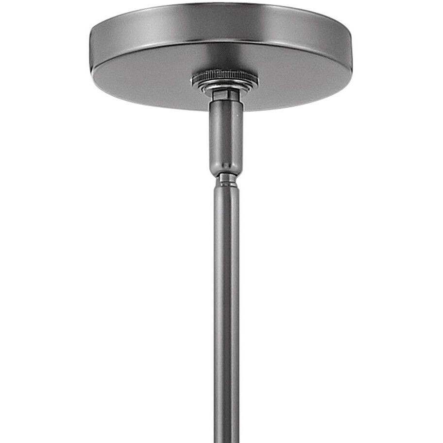 Oliver 1 Light 14.25 inch Heritage Brass with Black Oxide Indoor Pendant Ceiling Light