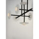 Helio LED 35 inch Black Suspension Pendant Ceiling Light