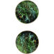 Modern Green Tray, Set of 2