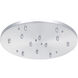 Leo 23 inch Chrome Multi Ceiling Canopy Ceiling Light