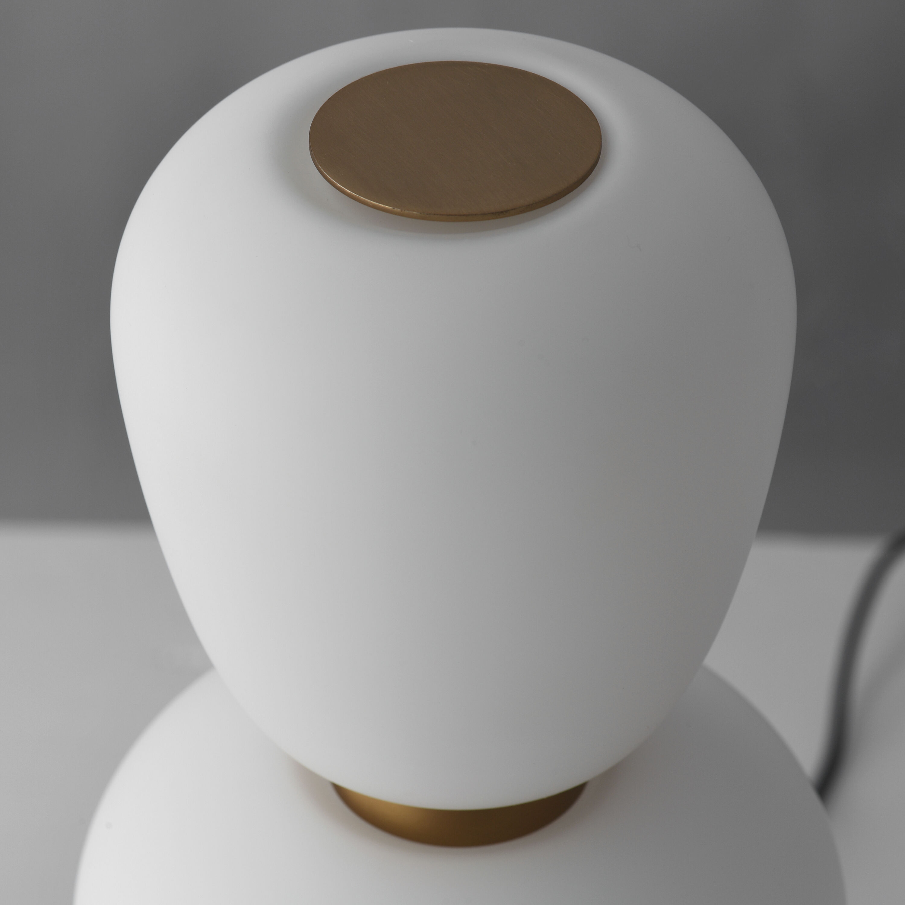 Soji LED 4.75 inch Black and Gold Single Pendant Ceiling Light in Black/Gold, Satin White