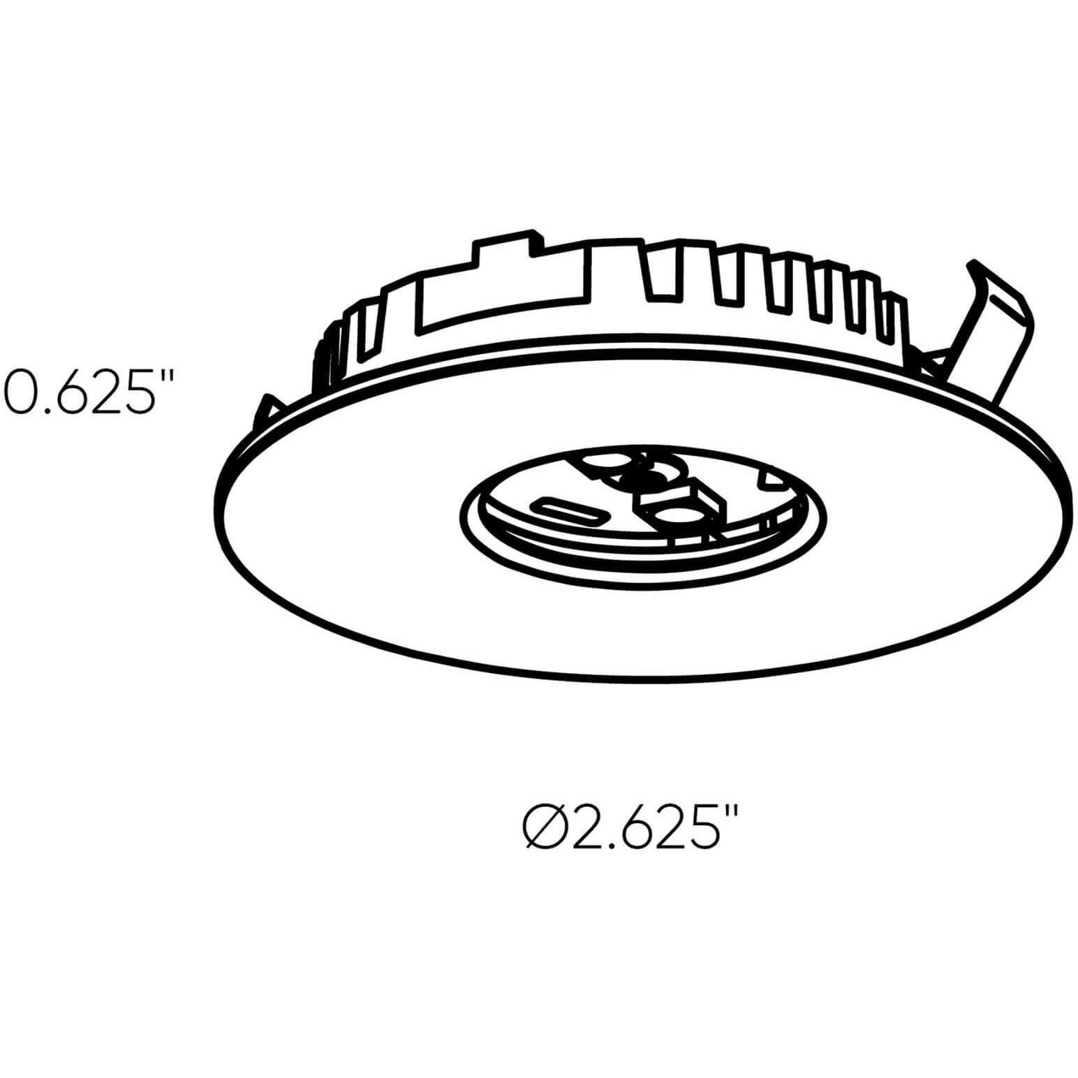 Superpuck Satin Nickel Recessed Puck Light