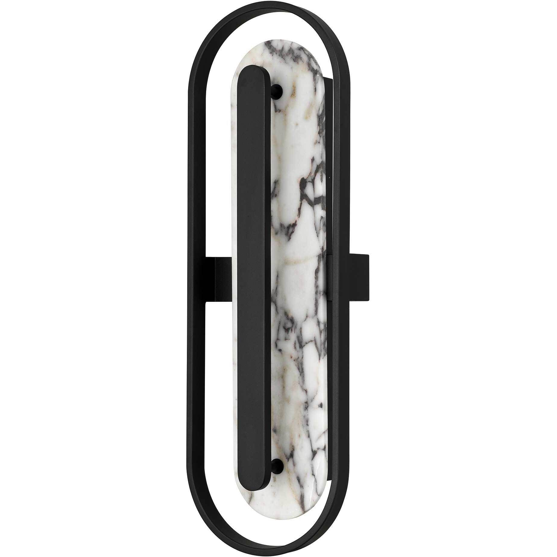 Roundabout LED 28 inch Sand Black Outdoor Wall Sconce