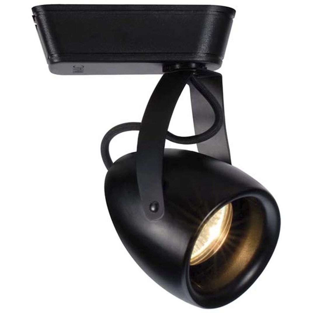 Impulse 1 Light 120 Black L Track Fixture Ceiling Light in 3000K