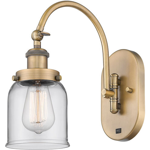 Franklin Restoration Bell 1 Light 5 inch Brushed Brass Sconce Wall Light