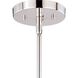 Estelle 6 Light 19 inch Polished Nickel Pendant Ceiling Light
