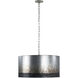 Cannery 4 Light 24 inch Ombre Galvanized Pendant Ceiling Light