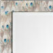 Plume 33 X 25 inch White Peacock Lacquer Wall Mirror