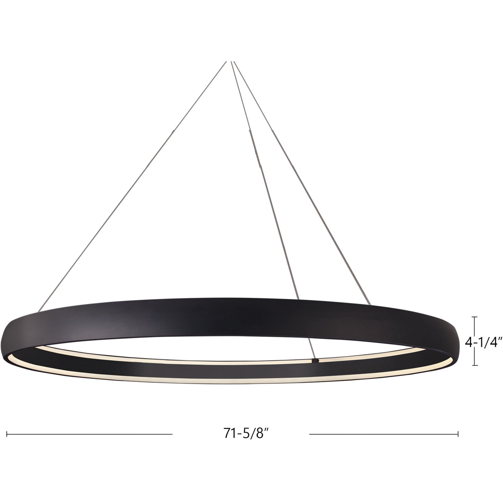 Halo Pendant Ceiling Light in White