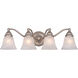 Standford LED 26 inch Brushed Nickel Bathroom Light Wall Light