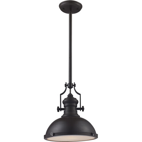 Chadwick 1 Light 13 inch Oil Rubbed Bronze Pendant Ceiling Light in Incandescent