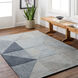 Glasgow 120 X 96 inch Light Gray Rug in 8 x 10, Rectangle